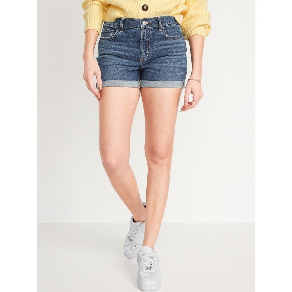 NEW Old Navy 3" Jean Shorts - Size 4 Womens - Denim